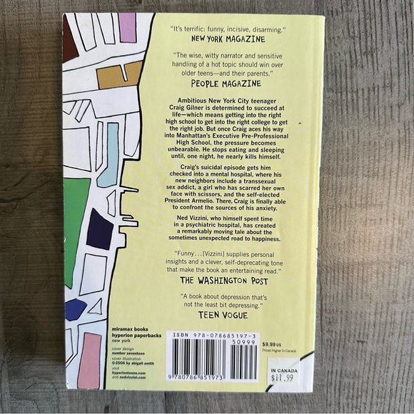 It’s Kind of a Funny Story Paperback Novel by Ned Vizzini - Picture 5 of 8